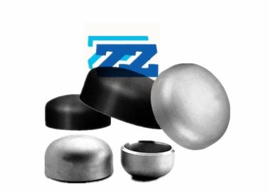 ASTM A420 WPL6 Steel Pipe Caps ASME B16 9 Black Color For Natural Gas / Chemical